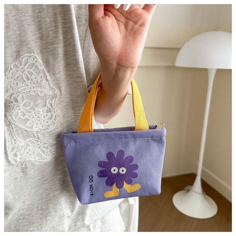 Small Bags Canvas Bag Korean Style Lunch Bag Cute Tote Bag