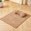 Warm Pet Sofa Bed Thicken Cat Sleeping Nest Anti Scratch Flannel Pet Sleeping Mat  for Kitten Puppy