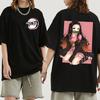 Demon Slayer Kamado Nezuko Anime Manga T-Shirt Tee Costumes Cotton Cotton