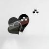 Beautiful 3d Love Heart Mirror Wall Stickers Decal For Stylish Home Decor