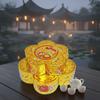 Decorative Foldable Box Foldable Craft Box Hard Cardboard Pagoda Base Box  Festival Gift