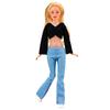 Handmade Clothes T-shirt Skirt Casual Wear Doll Dress Sweater Jeans Pants  1/6 Doll&29~32 cm Doll