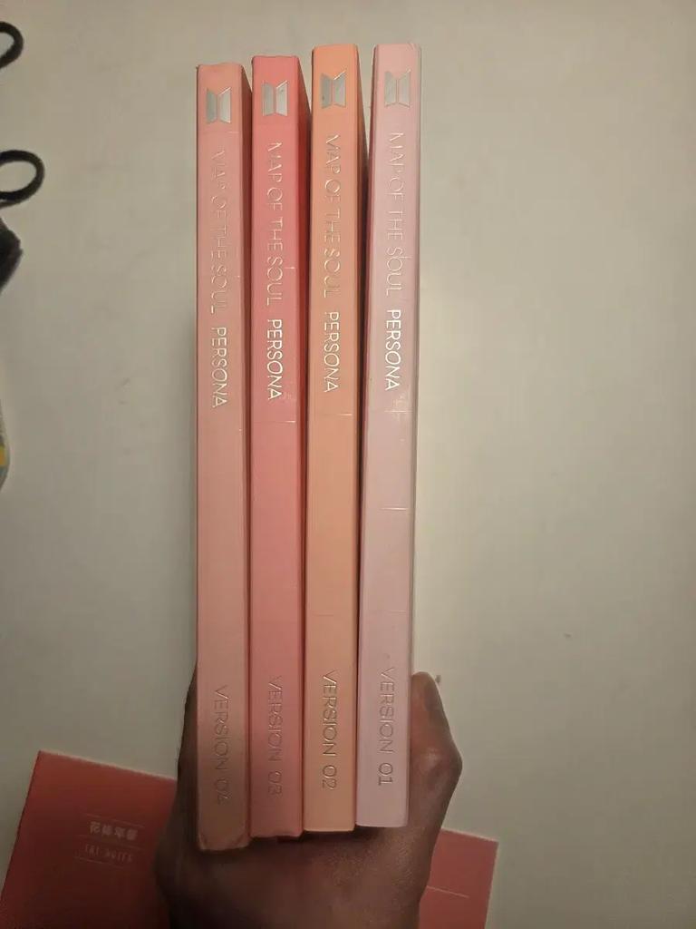 BTS Persona + Love You Self + Photocard + Sticker Used