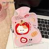 Baizi'en Cute Cartoon Flocking Hot Water Bottle