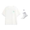 Li Ning Sports Life Collection T Shirt Men's Ivory AHSU305-2
