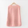 Women's Fashion Casual Loose Lamb Wool Female Short   Winter  Vest