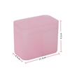 Lightweight Cotton Pads Box Double Compartment Makeup Brushes Organizer New Nail Wipes Box