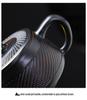 Purple Clay Kung Fu Teapot Set: Includes One Teapot, Six Cups, and Tray - Luxurious Retro Design for Home Tea Brewing