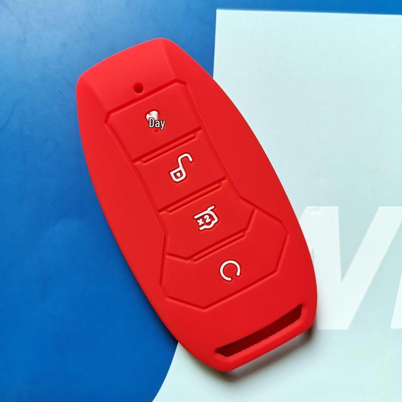 Silicone Key Cover for BYD Tang, Song, Qin, Han, Yuan, and PLUS DMI Cars