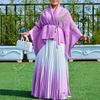 2025 Summer Women's Solid Color V-Neck Slimming Dress: Elegant and Fashionable