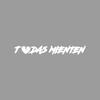 TODAS MIENTEN heartbreak text creative&funny stickers for cartoon fans&lover,high quality for car trucks motorcycles & laptops