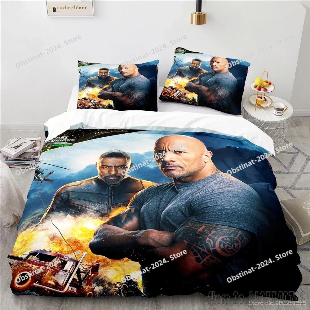3D Printed Fast and Furious Love Child Duvet Cover Set HD Comforter Cover Bedclothes for Kids Bedding Sets Bedroom Decor