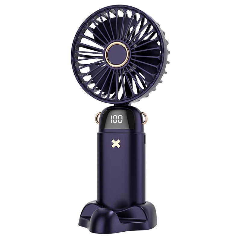 USB Rechargeable Portable Mini Folding Handheld Fan for Outdoor and Student Use