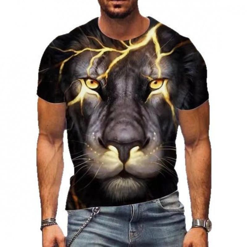 Bold Skull Graphic Short Sleeve T-Shirt, Edgy Streetwear For Men