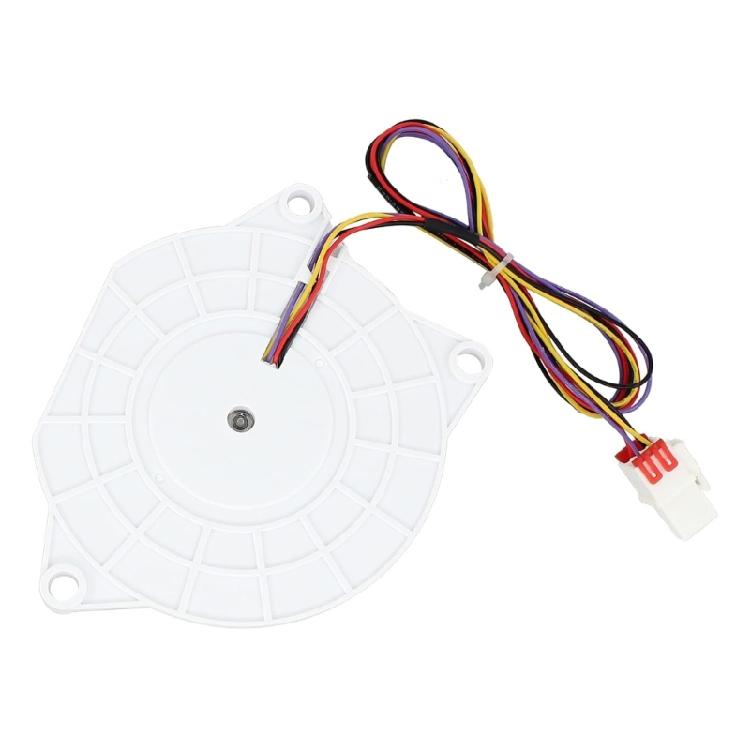 Enduring Evaporator Fan Motor Fridge Repair Part Perfect for Refrigerator Replacement Simple Mounting Plastic Structure
