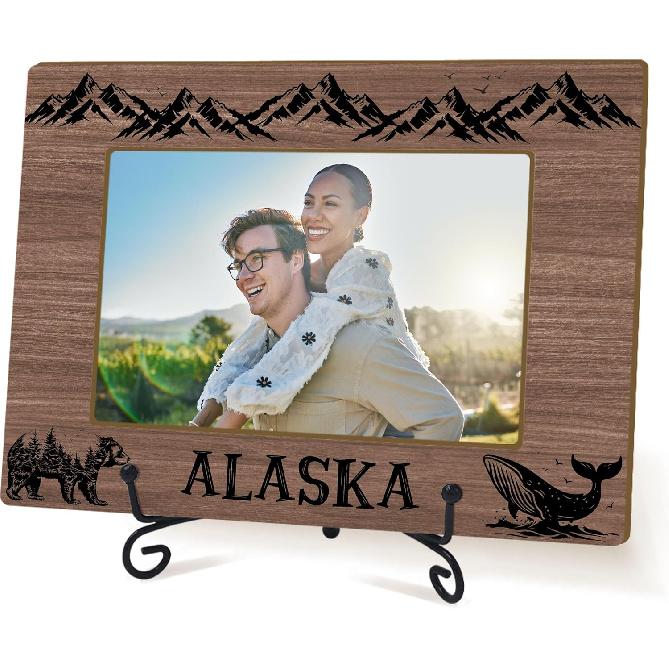 Italy Souvenirs - Couple Picture Frame, Italy Gift, Engagement Photo Frame, Travel City Frame, Gifts For Newly Engaged Couple, Honeymoon Gifts Table