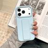 Original Liquid Bracket Folding Candy Case For iPhone 17 Air 16 15 14 Plus 13 12 11 Pro Max Plain Color Shockproof Smooth Cover