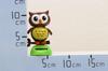 Castle Enterprise New Owl Solar Swaying Body each in Brown and Set of Bulk A Great Japanese Souvenir for Comes in a Clear Case (Mini) Powered,