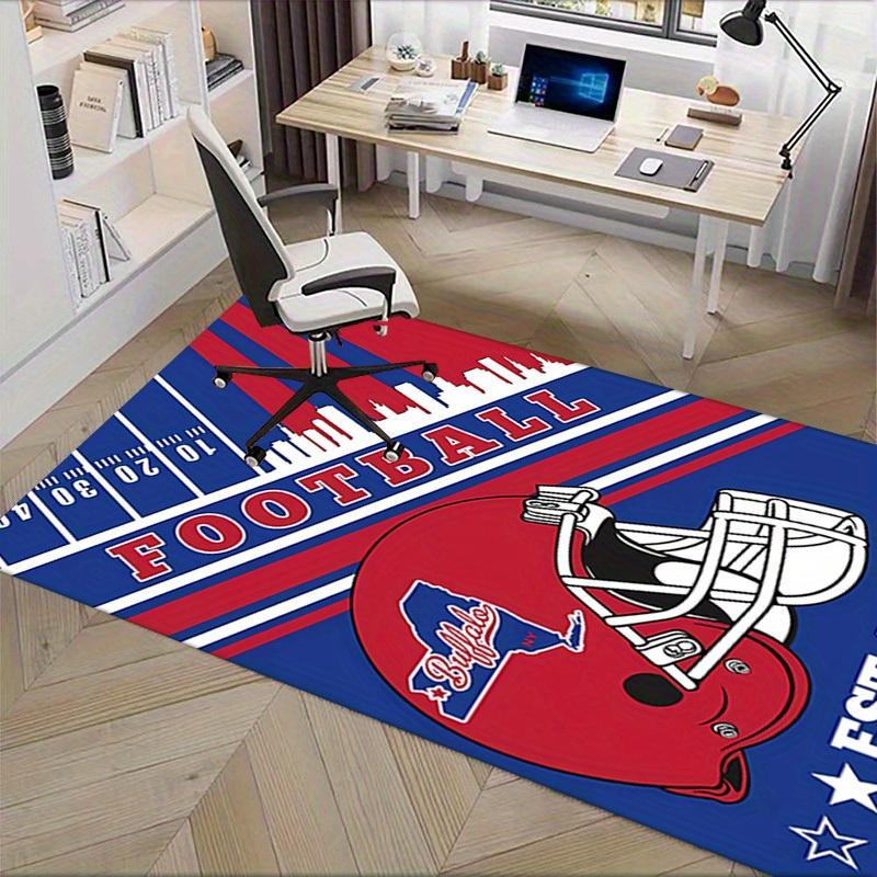Büroteppich Buffalo Football Thema Perfekt zum Schutz von Sofas Unter Stühlen