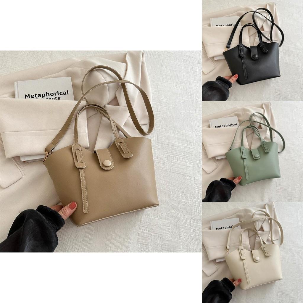 Stylish 2024 Summer Women's Crossbody Bucket Bag Trendy Minimalist Shoulder Handbag