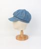 Yunibeosyeolkemiseuteuli Light Denim Logo Newsboy Cap