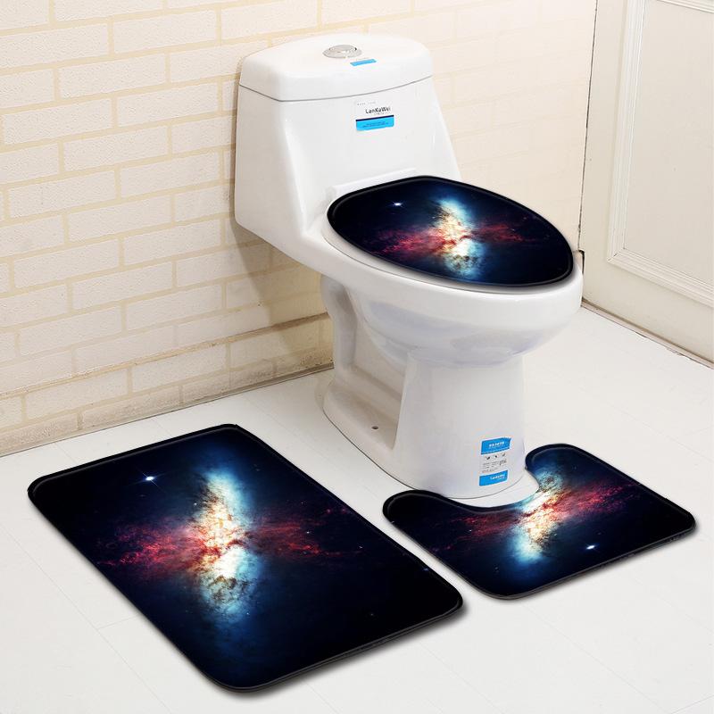 Star Series Floor Mat Three-Piece Bathroom 3-Piece Carpet Doormat