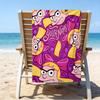 Custom Name Beach Towel Friendship Laughter Arnold Beach Towel, Soft Microfiber, Gift for Her/Him, Birthday, for Pool, Beach, Travel, Fan gifts