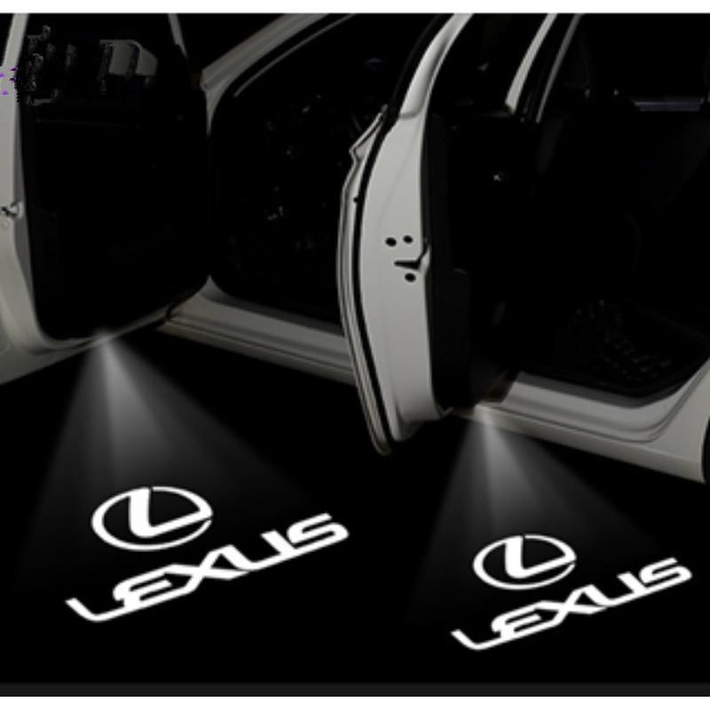 

2Pcs Led Logo light Welcome Light For LEXUS ES 300H ES300H ES350 RX GX LS LX IS GS RC UX Series IS Projector Shadow Ghost Lamp