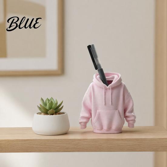 Desktop Clutter Organizer 3D Printed Sweatshirt Pen Holder Mini Hoodie Desk Organizer