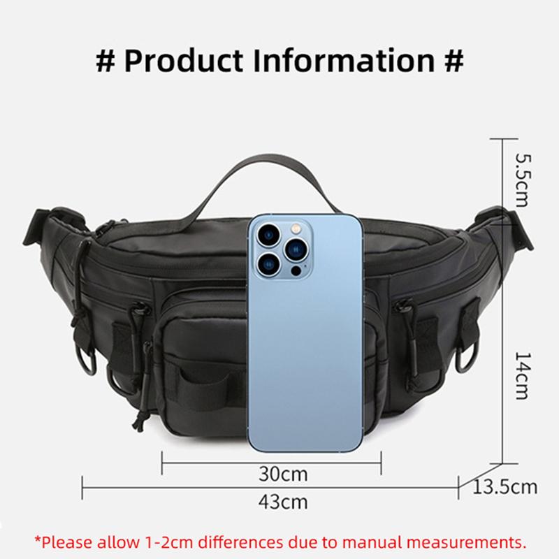 Camping Waist Chest Bag Tactical Men Outdoor Backpack Molle Fishing Lure Men Shoulder Sling Fanny Pack Sports Hiking Bags Quality