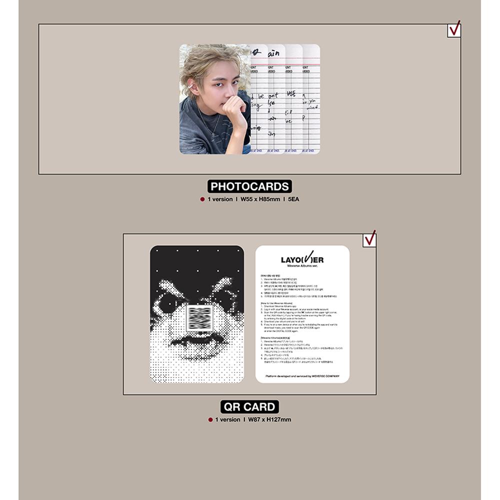 V(BTS) - Layover (Weverse Albums Ver.)