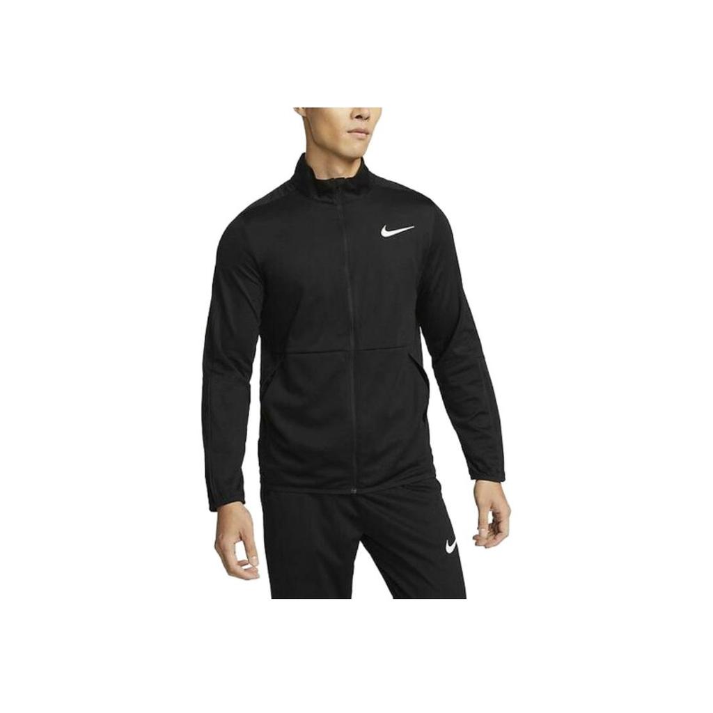 Nike Zip-Up Stand Collar Long Sleeve Jacket Men Jacket Black DM6594-010