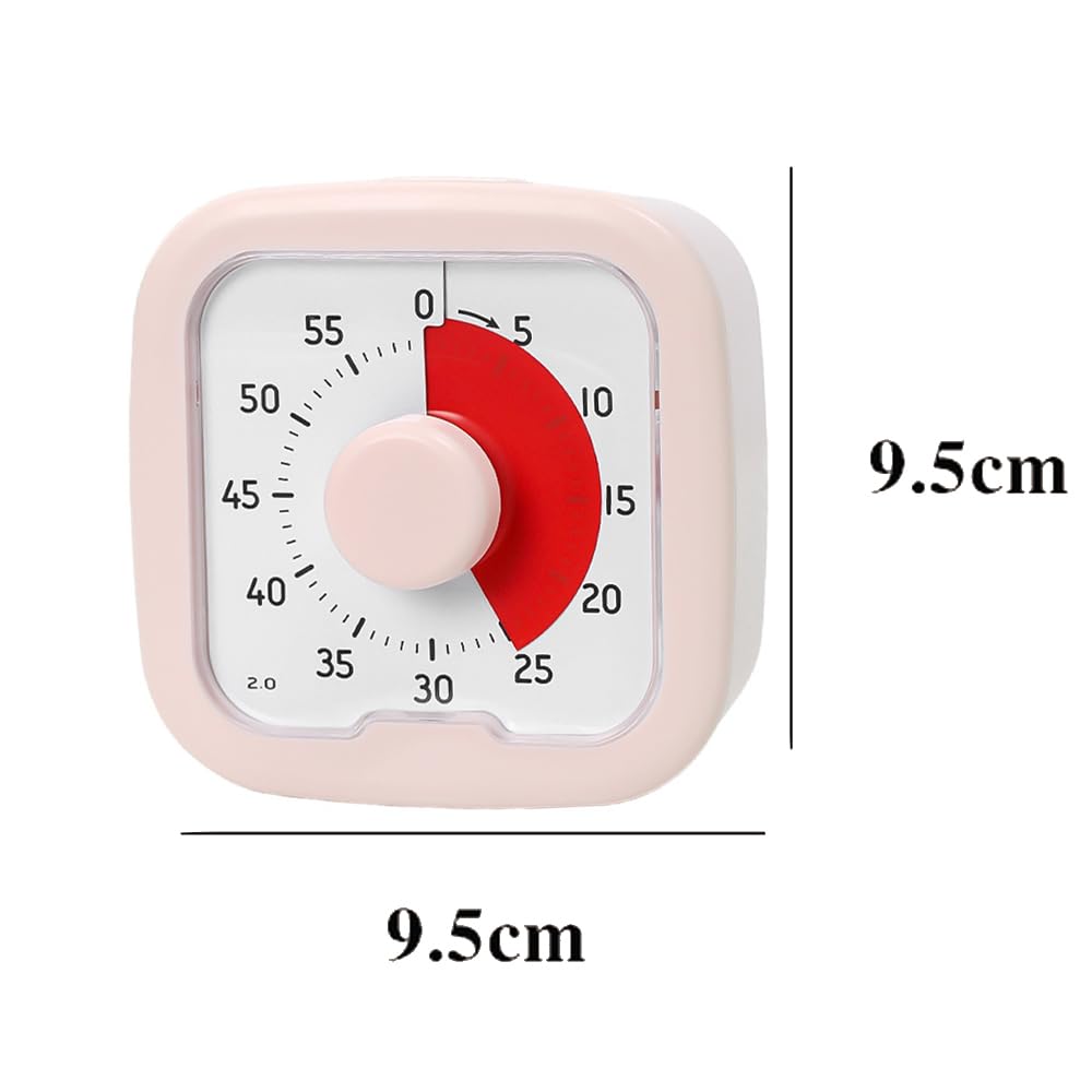 Timer, Time Management, Learning, Games, Countdown, Cooking, Kitchen, Silent Operation, Realize the Passage of Time, Ivory, Countdown Timer, for