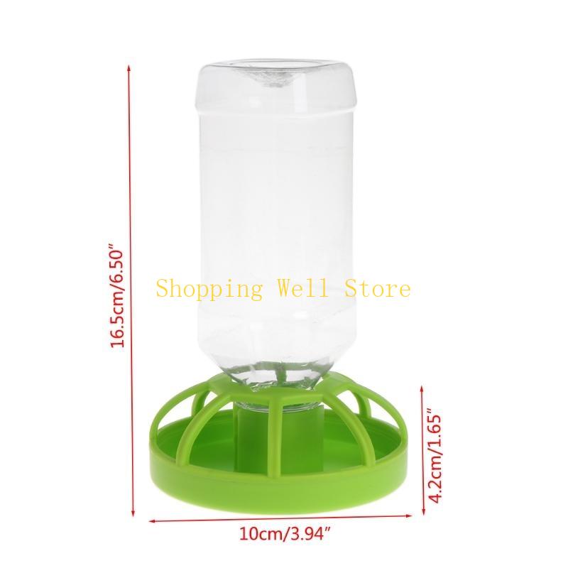 KX4B Reptiles Feeder Bowl Amphibians Drinker Bowl Reptiles Feeding Basin Plastic Bowl Anti-slip Bottom for Chameleon Iguana