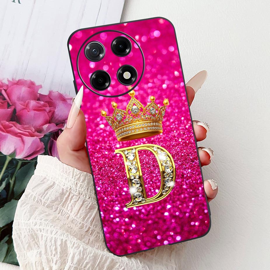 For Tecno Camon 30S Case Camon30 Pro CL8 New Crown Letters Cover Soft Silicone Case For Tecno Camon 30 Premier Camon30 5G Fundas