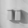 1pc Wall Mounted Toothbrush and Toothpaste Organizer - Electric Toothbrush Holder Space Saving Design - Intelligent Cleaning