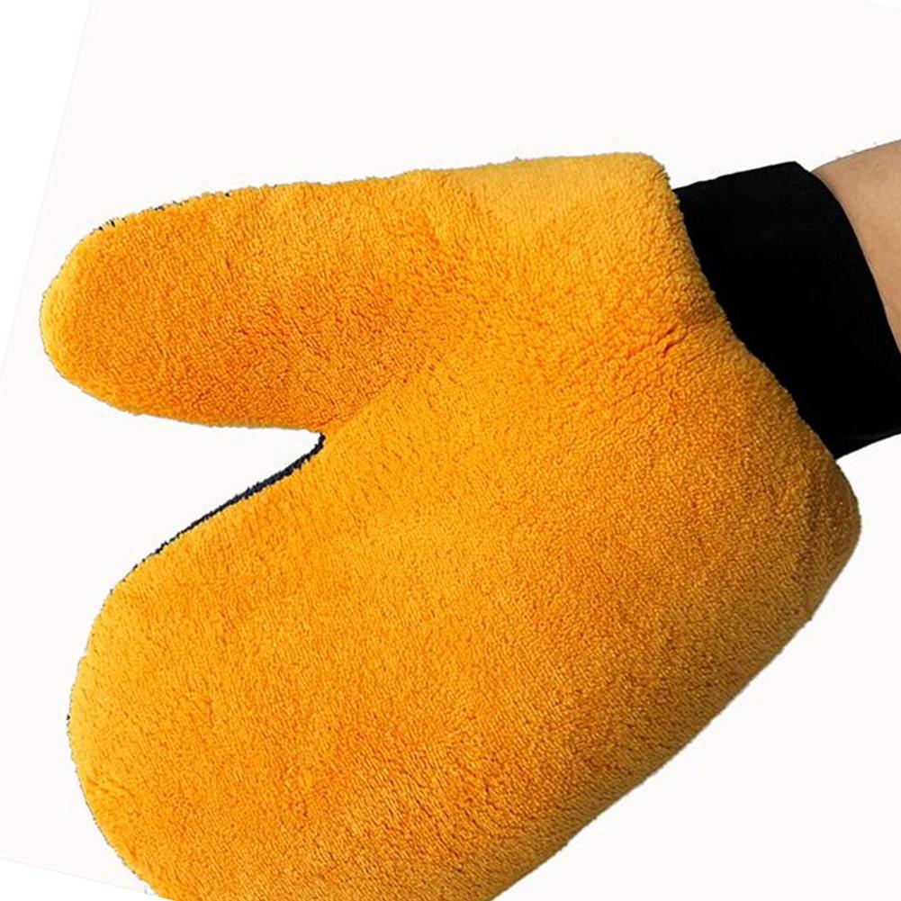 1pc Car Wash Brush Coral Fleece New Auto Accessories