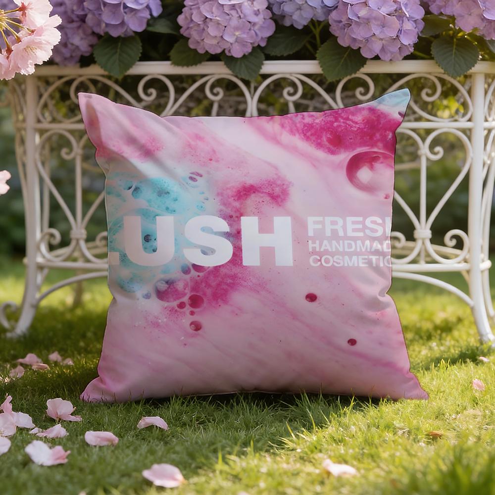 L-LushS Cushion Cover Home & Car Dual-Scene Pillow Cover: Reversible for Premium Comfort