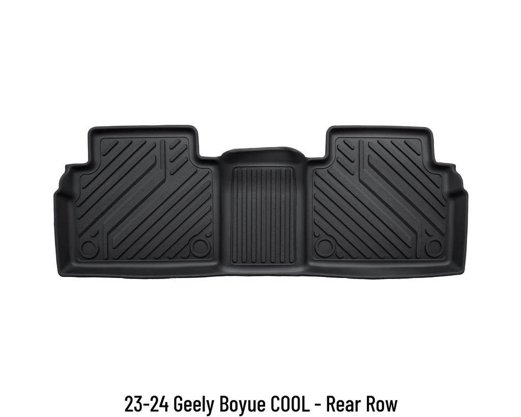 Eco-Friendly, Wear-Resistant, Non-Slip TPE Floor Mats: Fit 2023-2024 Geely Boyue COOL Interior