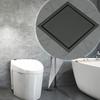 Modern Square Floor Drain for Bathroom 4 Inch Floor Drain Contemporary 4 Inch Square Shower Drain Quick Installation