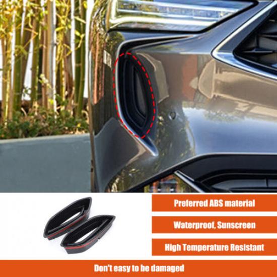 ABS Carbon Fiber Front Mesh Grill Molding Cover Trim For Acura MDX -2024