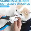 Dog & Cat Pet Nail Clippers And Trimmers - With Guard To Prevent Over-Cutting, Includes Nail File - Professional Pet Grooming Tools