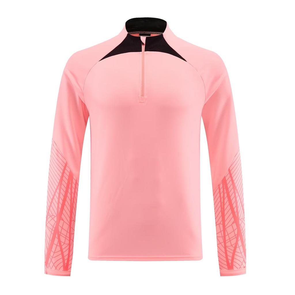 Half Zipper Long Sleeve Football Training Suit Set Children'S Autumn And Winter Football Suit Adult Running Sports Casual Suit
