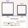 Modern LED Iling Light Smart Tuya App Alexa Voi Remote Control Panel Indoor Lamp For Home Bedroom Living Room Kitchen Lustre