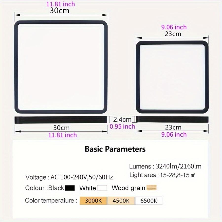 Modern LED Iling Light Smart Tuya App Alexa Voi Remote Control Panel Indoor Lamp For Home Bedroom Living Room Kitchen Lustre