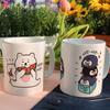Tf560-Design Tasse 2er-Pack-Sommer mit Bär und Pinguin