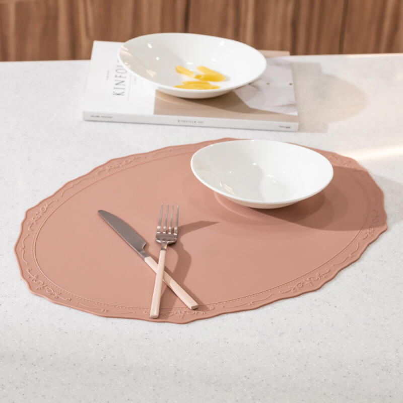 

Domestic silicone Amor table mat 48.5cm Amor Matte Gray