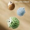 Hedgehog Face Scratcher Cat Toy with Catnip Ball Anxiety Relief Indoor Cats Catnip Stick-on Wall Toy Interactive Teething Boredom Entertainment Toy