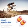 2 Pezzi Luce Estremità Manubrio Bicicletta, Lampada Flash LED Ricaricabile per Bici, Tappi Manubrio Bici Luce Indicatore di Sicurezza per Ciclismo Notturno