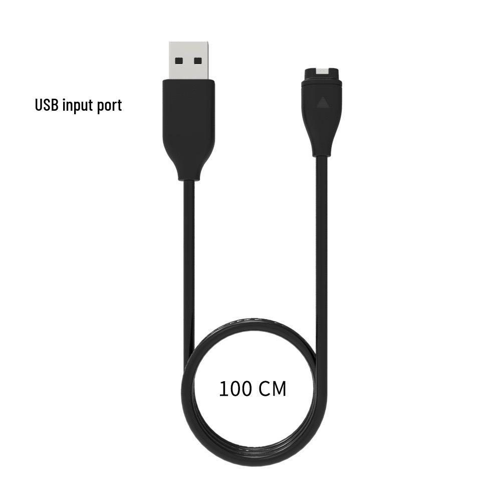 Compatible Garmin Fenix 8/7/5X/6S PRO Charger and Vivoactive 5 Data Cable.